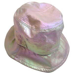 Marcus Adler New York Womens Day Glow Bucket Hat Shiny Party One‎ Size New